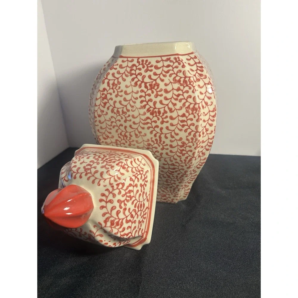 Japanese Vase 13 Inches Tall, 7.5 Inches Wide